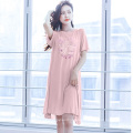 Modal Printed Women Sleepwear 2021 Long Robe Korean Leisure Wear